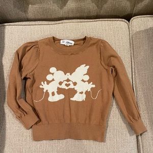 Disney Mickey & Minnie sweater size 5